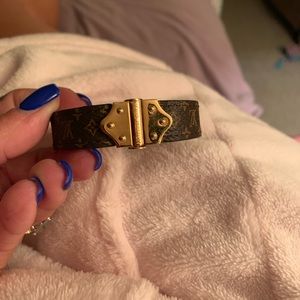 Louis Vuitton monogram bracelet. Comes w dust bag